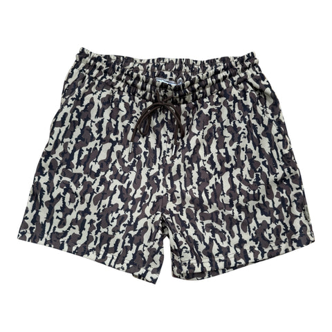 Fleece Shorts - Duck Boat Camo