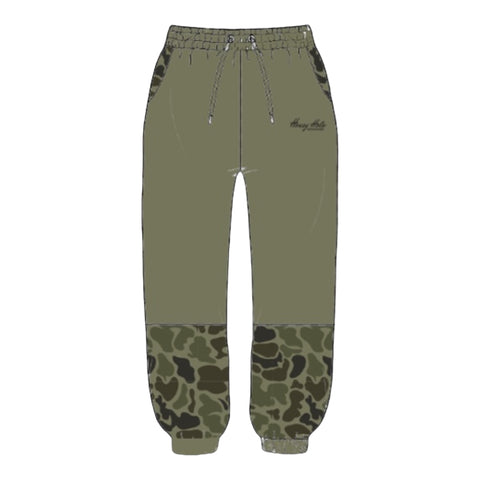 Fleece Joggers - Duck Camo