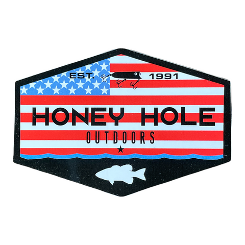 Sticker - USA Hex